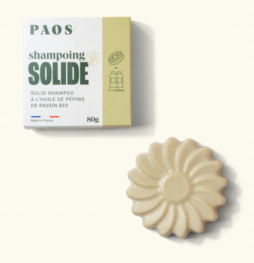 Shampoing Solide Naturel PAOS 80g